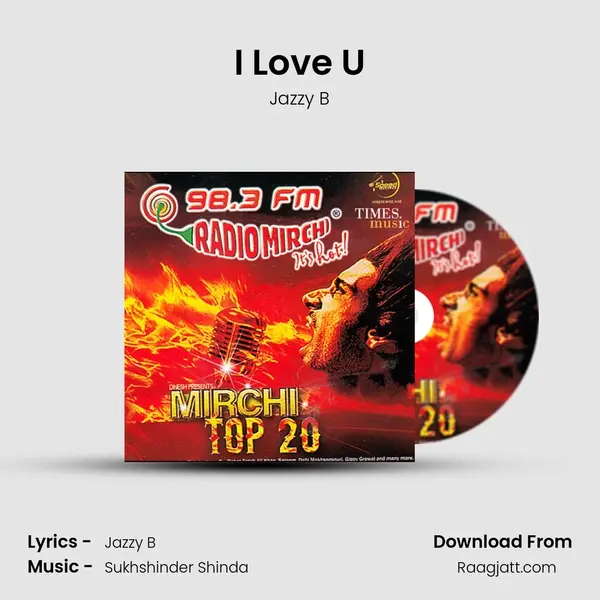 I Love U - Jazzy B album cover 