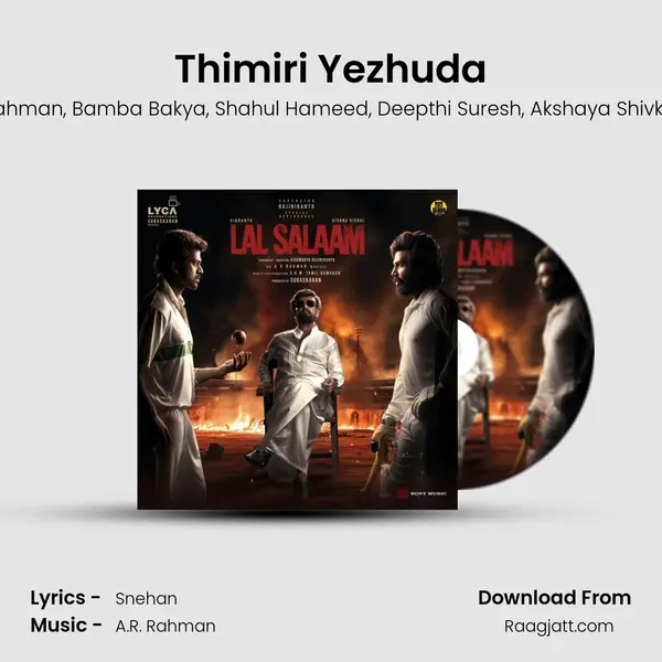 Thimiri Yezhuda - A.R. Rahman album cover 