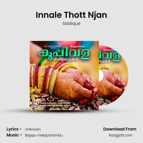 Innale Thott Njan - Siddique album cover 