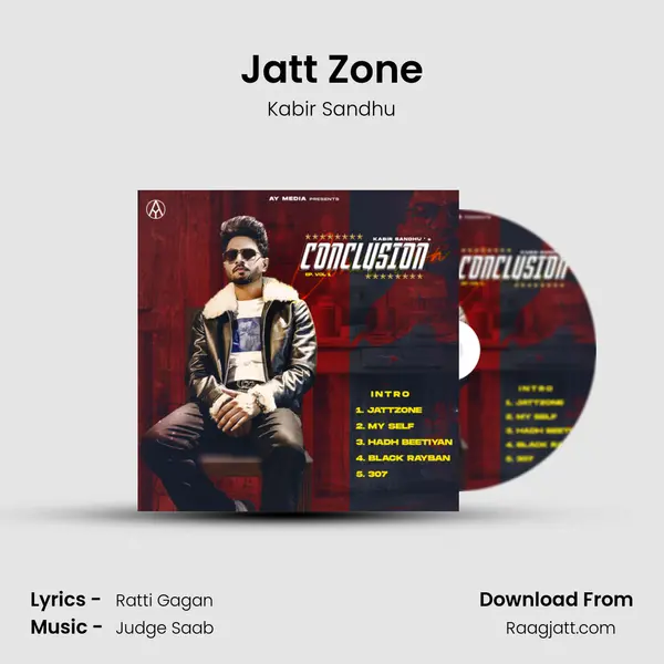 Jatt Zone - Kabir Sandhu album cover 