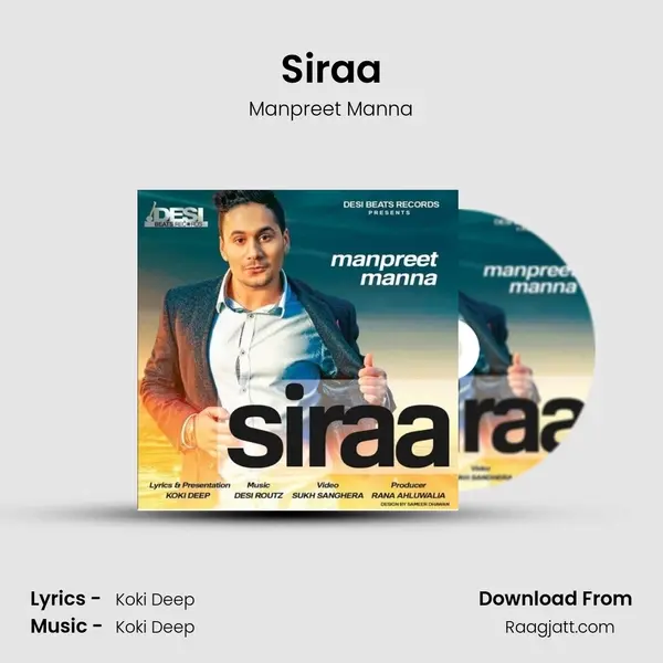 Siraa - Manpreet Manna album cover 