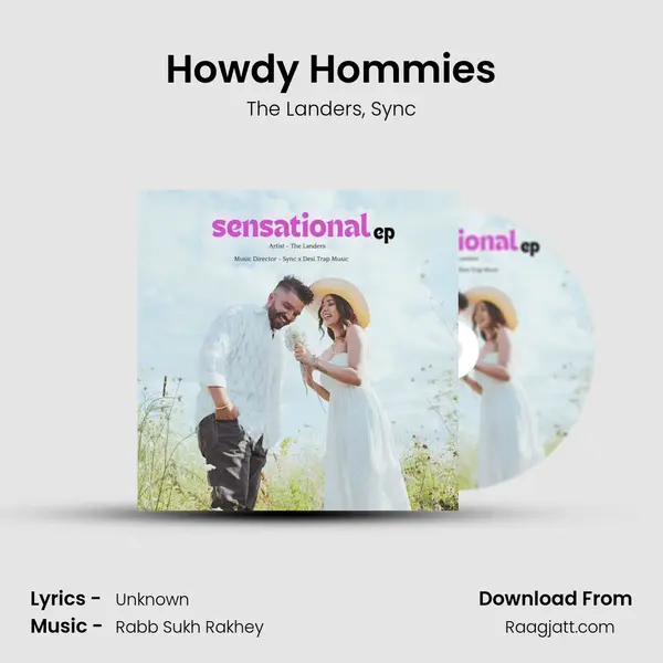 Howdy Hommies - The Landers album cover 