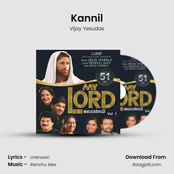 Kannil - Vijay Yesudas album cover 