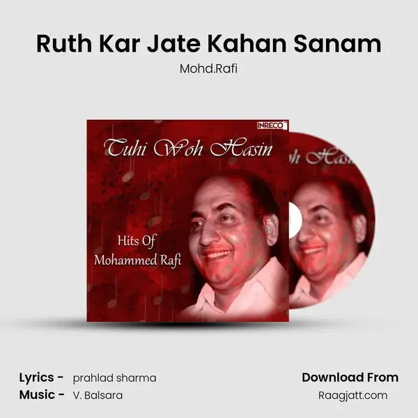 Ruth Kar Jate Kahan Sanam - Mohd.Rafi album cover 