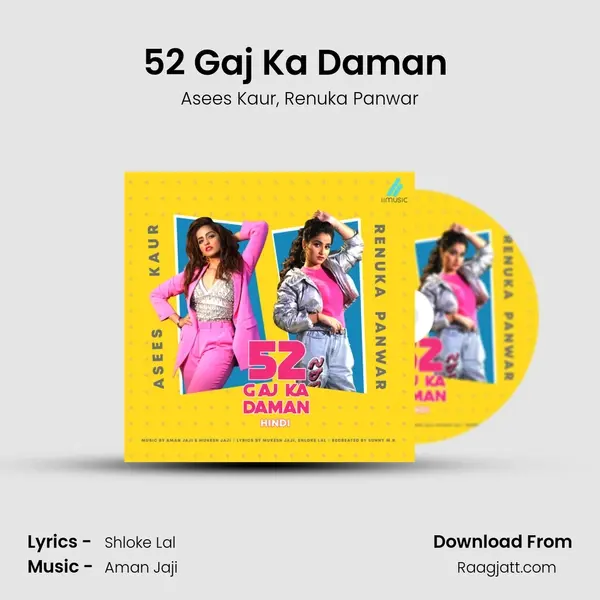 52 Gaj Ka Daman (Hindi) - Asees Kaur album cover 