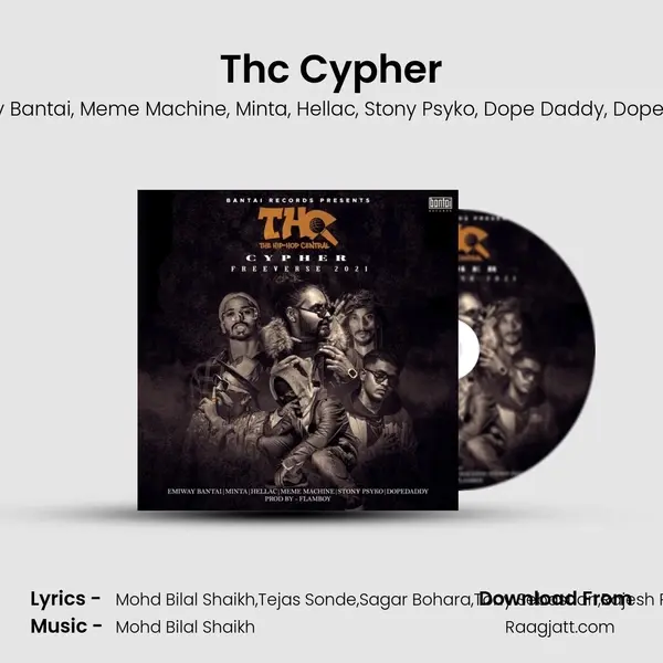 Thc Cypher - Emiway Bantai album cover 