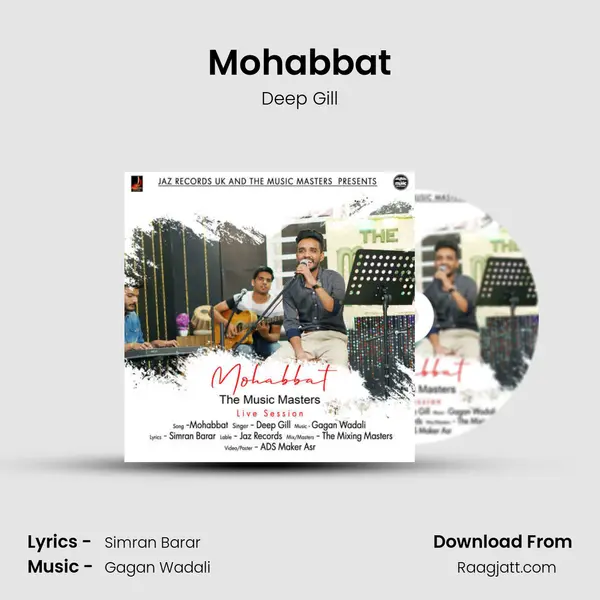 Mohabbat - Deep Gill album cover 