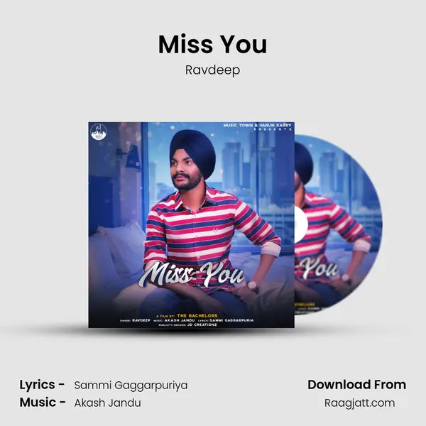 Miss You - Ravdeep album cover 