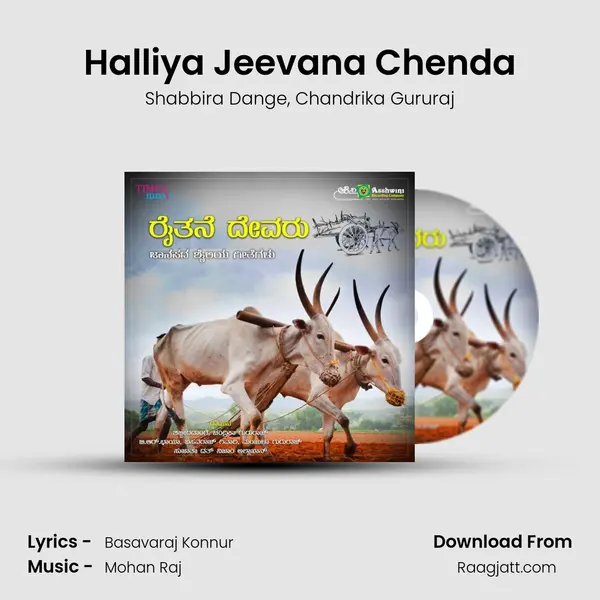 Halliya Jeevana Chenda - Shabbira Dange album cover 