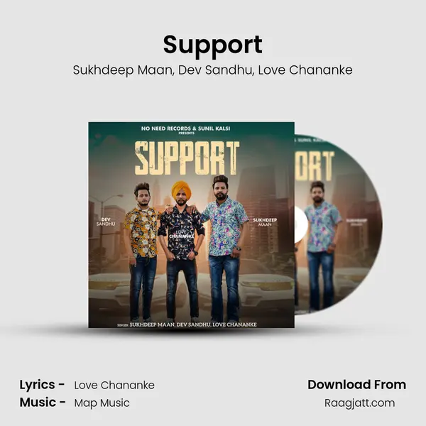 Support - Sukhdeep Maan album cover 