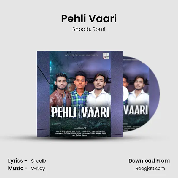 Pehli Vaari - Shoaib album cover 