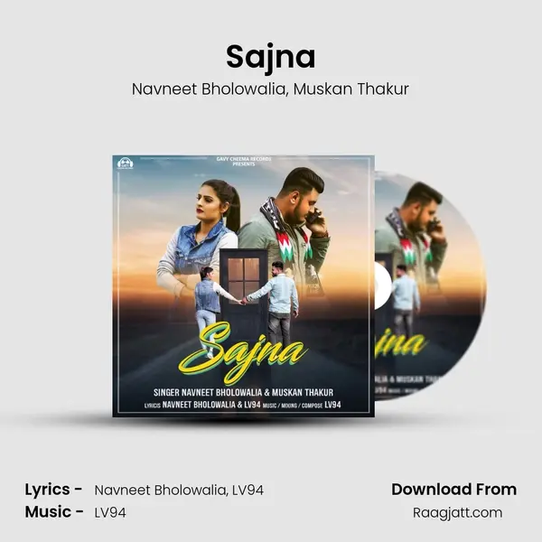 Sajna - Navneet Bholowalia album cover 