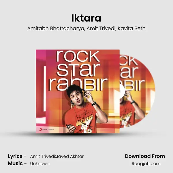 Iktara - Amitabh Bhattacharya album cover 