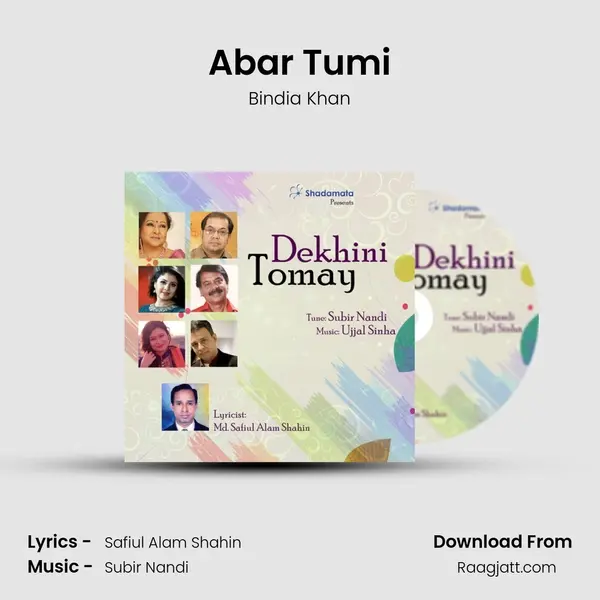 Abar Tumi - Bindia Khan album cover 