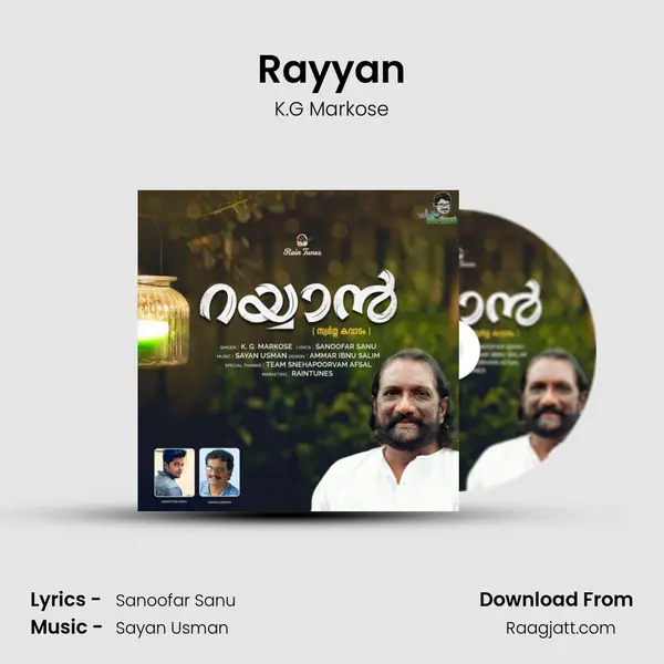 Rayyan - K.G Markose album cover 