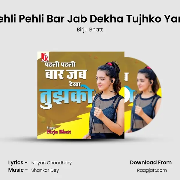 Pehli Pehli Bar Jab Dekha Tujhko Yara - Birju Bhatt album cover 