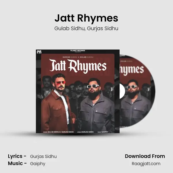 Jatt Rhymes - Gulab Sidhu album cover 