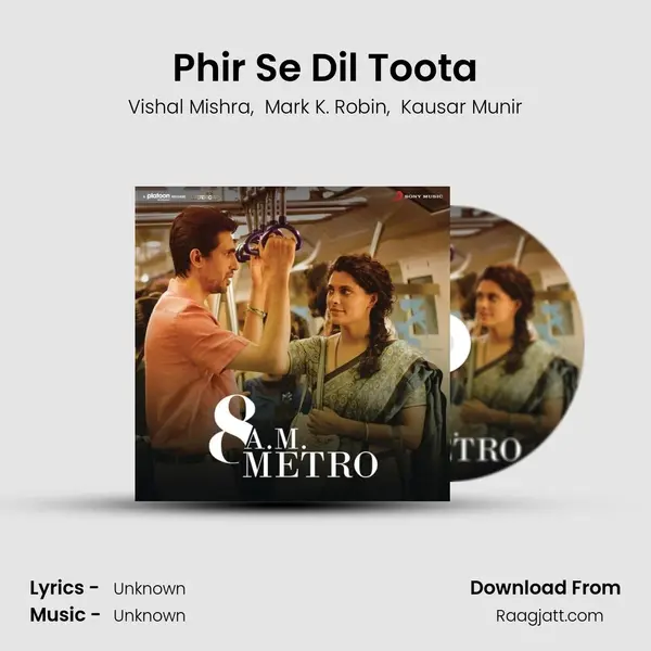 Phir Se Dil Toota - Vishal Mishra album cover 