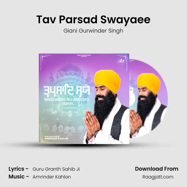 Tav Parsad Swayaee - Giani Gurwinder Singh album cover 