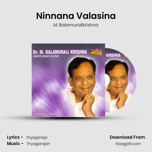 Ninnana Valasina - M. Balamuralikrishna album cover 