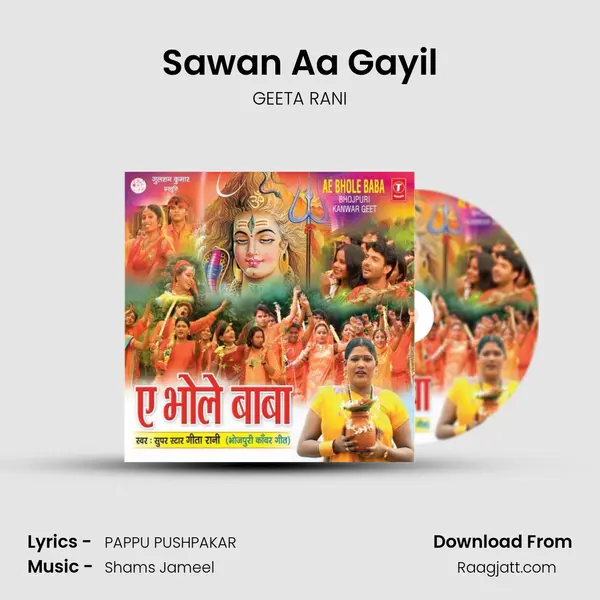 Sawan Aa Gayil - GEETA RANI album cover 