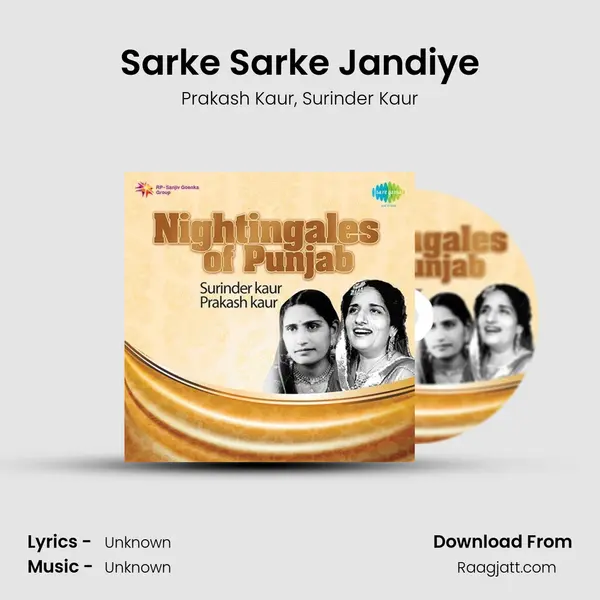 Sarke Sarke Jandiye - Prakash Kaur album cover 