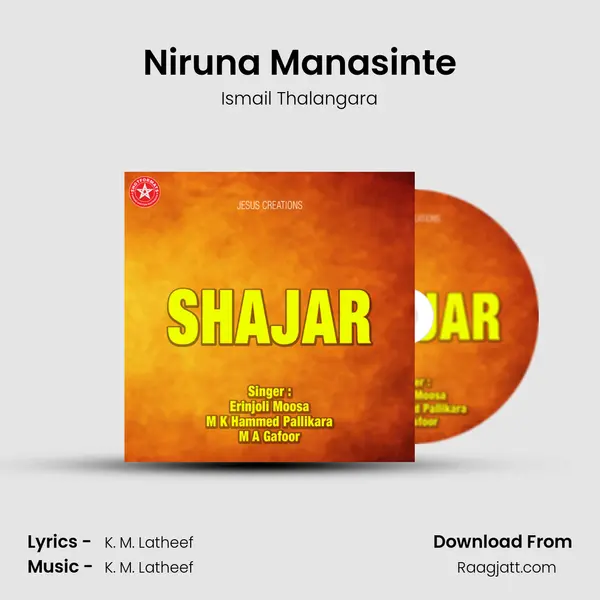 Niruna Manasinte - Ismail Thalangara album cover 