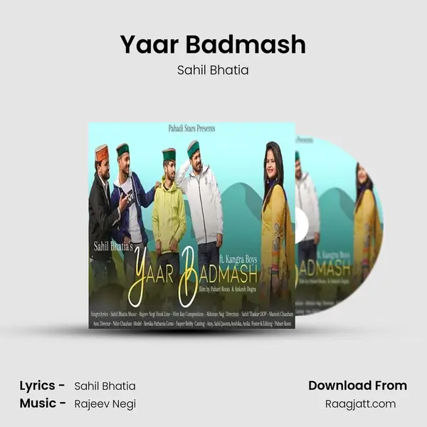 Yaar Badmash - Sahil Bhatia album cover 