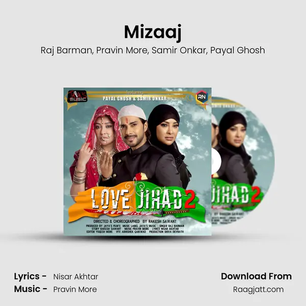 Mizaaj - Raj Barman album cover 