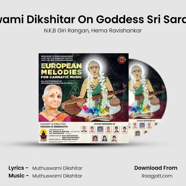 Nottuswaras Of Muthuswami Dikshitar On Goddess Sri Saraswati An Introduction In  - N.K.B Giri Rangan album cover 