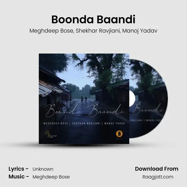 Boonda Baandi - Meghdeep Bose album cover 