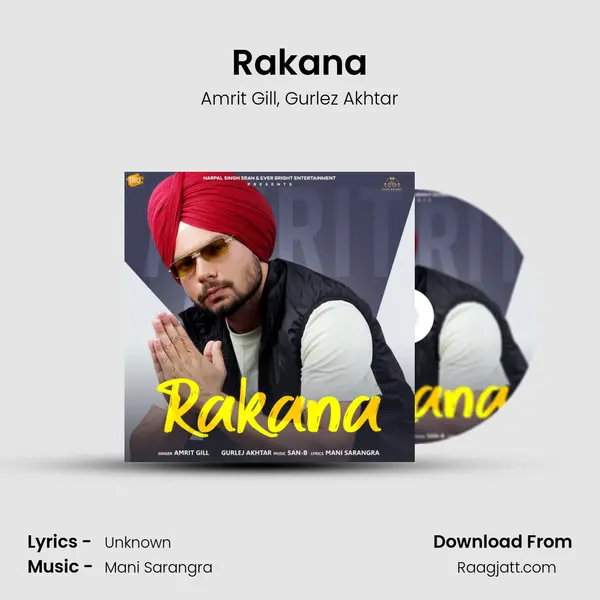 Rakana - Amrit Gill album cover 