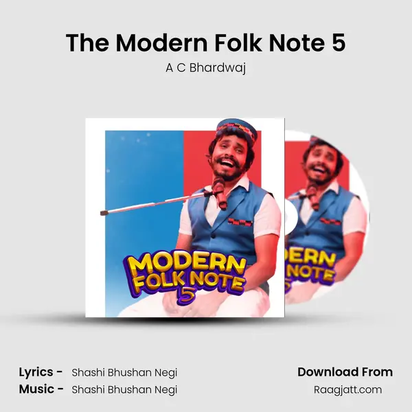 The Modern Folk Note 5 - A C Bhardwaj album cover 