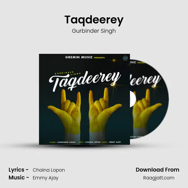 Taqdeerey - Gurbinder Singh album cover 