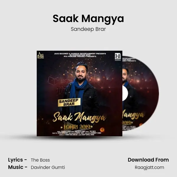 Saak Mangya - Sandeep Brar album cover 