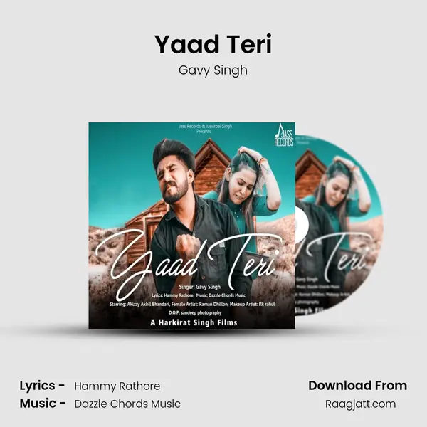 Yaad Teri - Gavy Singh album cover 