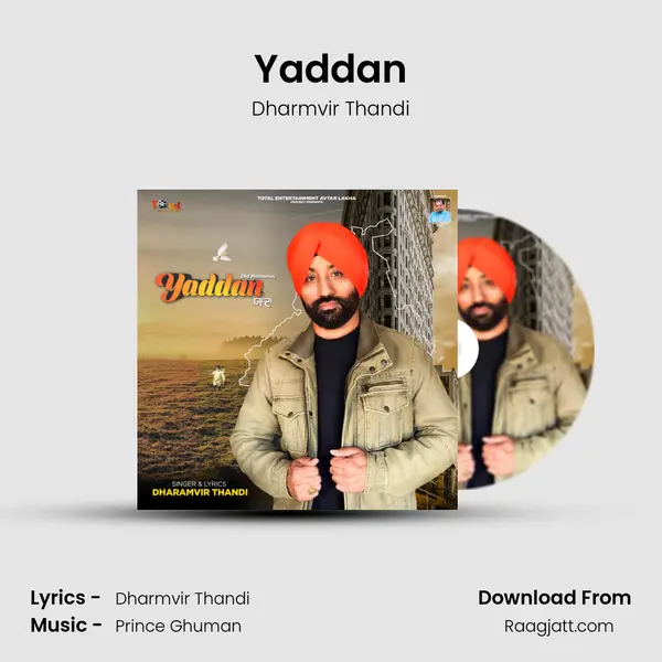 Yaddan - Dharmvir Thandi album cover 