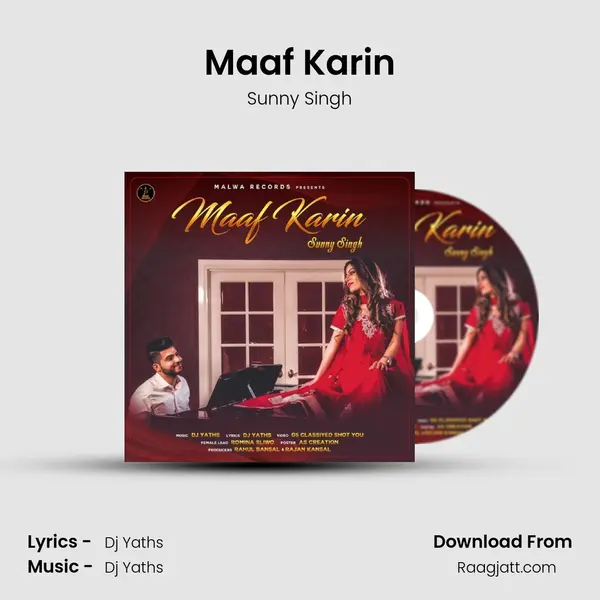 Maaf Karin - Sunny Singh album cover 