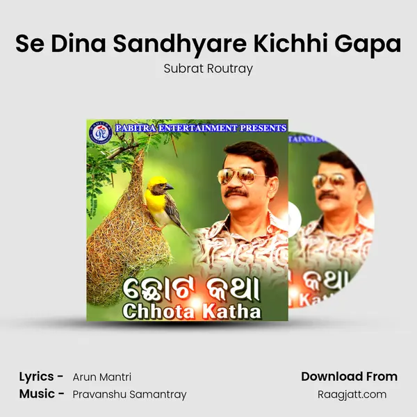 Se Dina Sandhyare Kichhi Gapa - Subrat Routray mp3 song