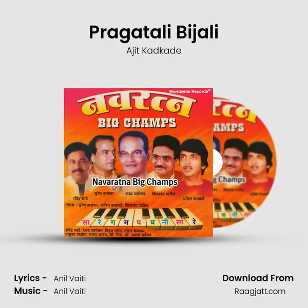 Pragatali Bijali - Ajit Kadkade album cover 