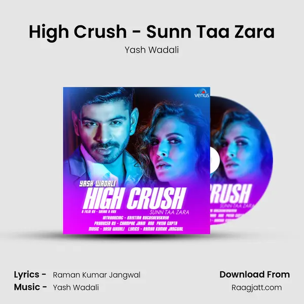 High Crush - Sunn Taa Zara - Yash Wadali album cover 