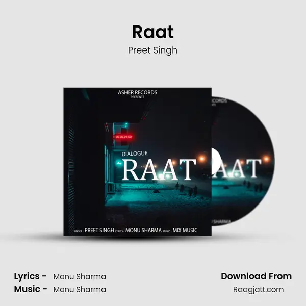 Raat - Preet Singh album cover 