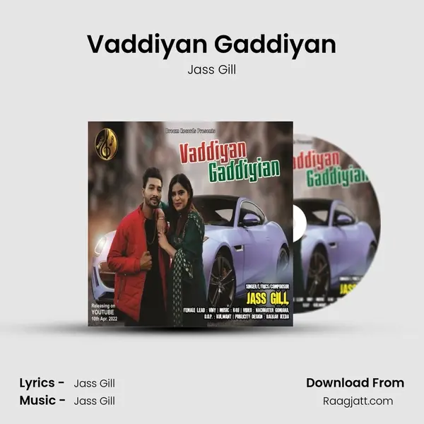 Vaddiyan Gaddiyan - Jass Gill album cover 