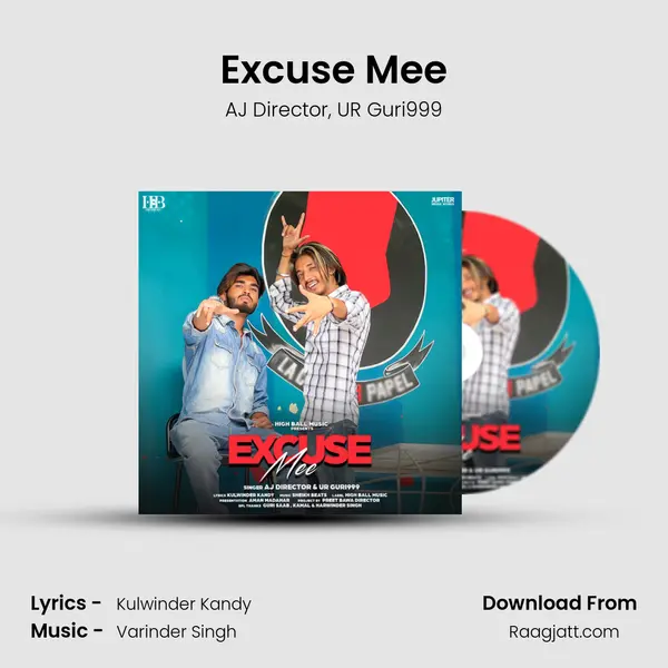 Excuse Mee - AJ Director album cover 