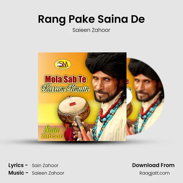 Rang Pake Saina De - Saieen Zahoor album cover 