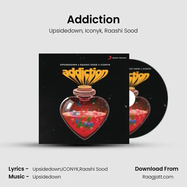 Addiction - Upsidedown album cover 