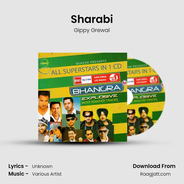 Sharabi - Gippy Grewal album cover 