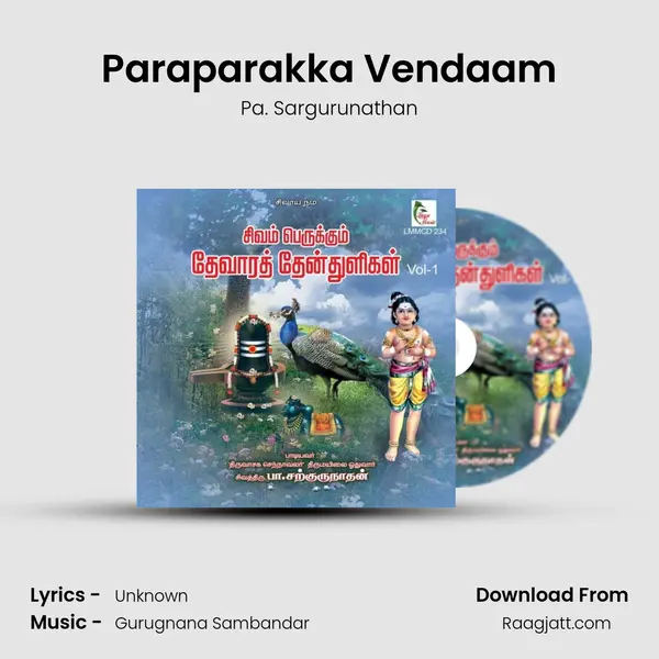 Paraparakka Vendaam - Pa. Sargurunathan album cover 