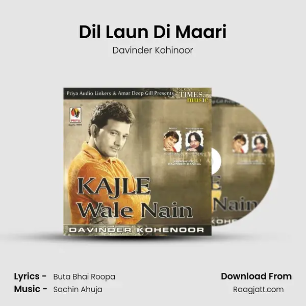 Dil Laun Di Maari - Davinder Kohinoor album cover 