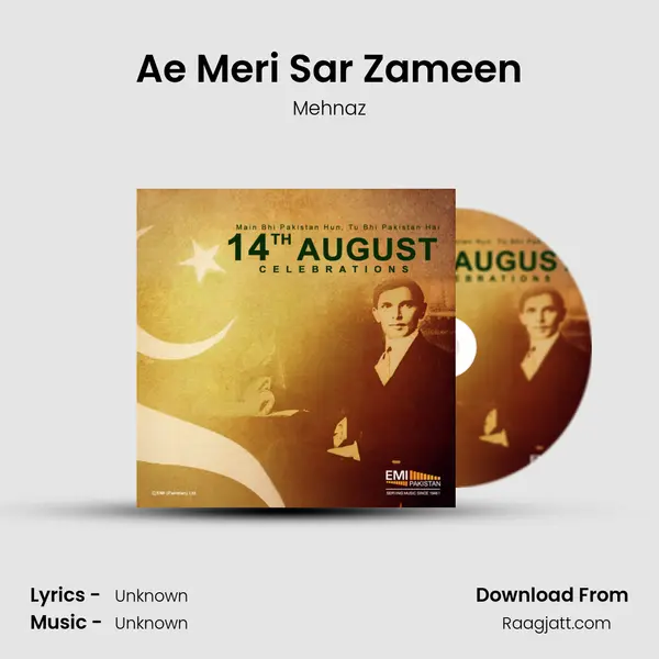 Ae Meri Sar Zameen - Mehnaz album cover 